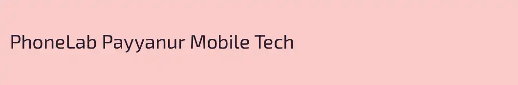PhoneLab Payyanur Mobile Tech